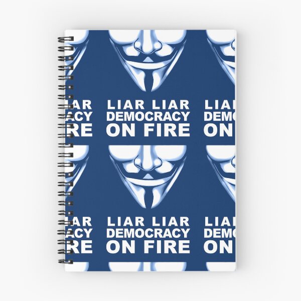 Item preview, Guy Fawkes News Liar Liar designed and sold by conceptcreature.