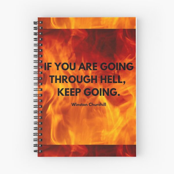 Item preview, Churchill Quote, Keep Going designed and sold by timg58.