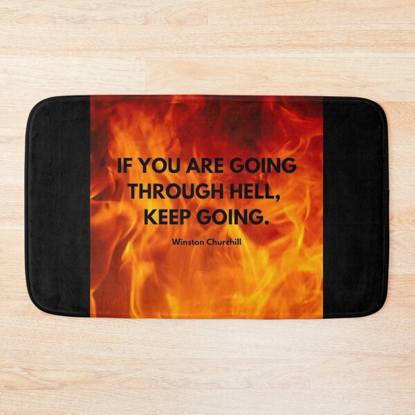 Item preview, Churchill Quote, Keep Going designed and sold by timg58.