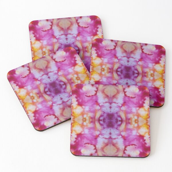 Item preview, Pink Batik Fractal Mandala Tie dye pattern V2 designed and sold by blastshmucks.