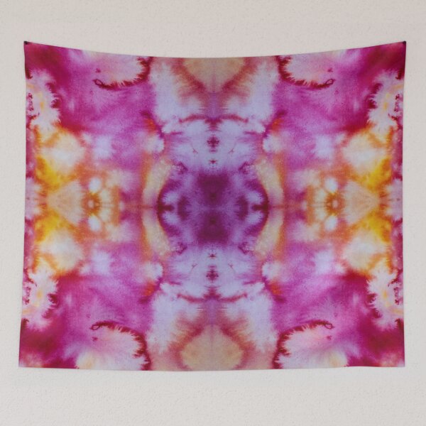 Item preview, Pink Batik Fractal Mandala Tie dye pattern V2 designed and sold by blastshmucks.