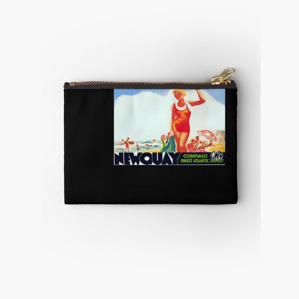 Item preview, Railway Poster Newquay designed and sold by stickart-marek.