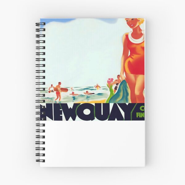 Item preview, Railway Poster Newquay designed and sold by stickart-marek.