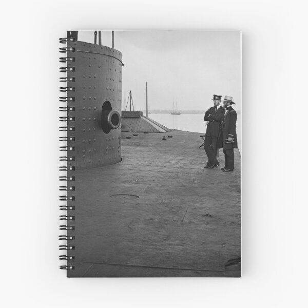 Item preview, USS Monitor - Deck View and Turret - 1862 designed and sold by warishellstore.