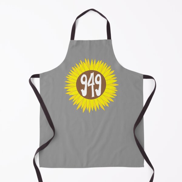 Item preview, Hand Drawn California 949 Area Code Sunflower designed and sold by itsrturn.