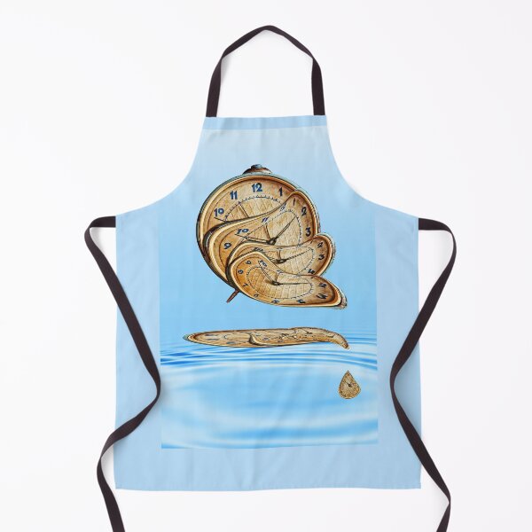 Item preview, Surreal Alarm clock transforming and thawing in blue water ripples. designed and sold by IaroslavB.