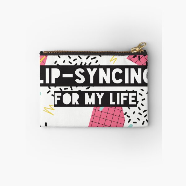 Item preview, Lipsync for your life (white) designed and sold by flockadoodle.