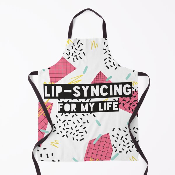 Item preview, Lipsync for your life (white) designed and sold by flockadoodle.