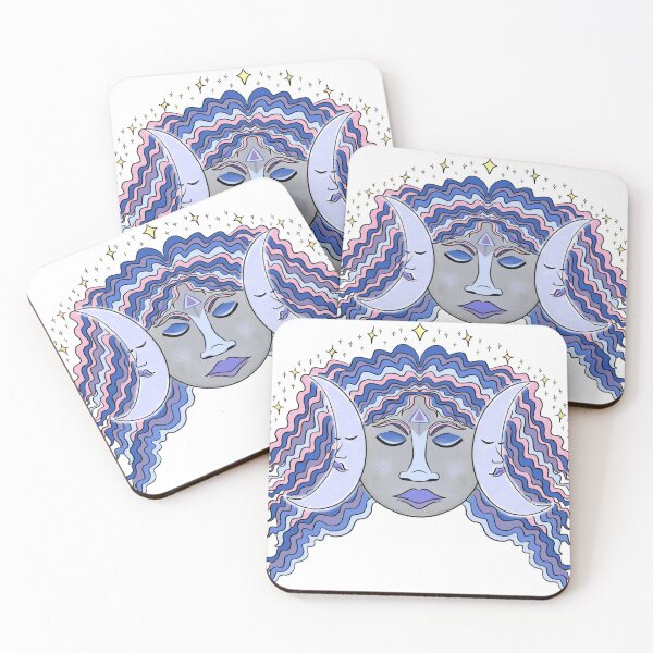 Item preview, moon goddess designed and sold by Giulia Pink.