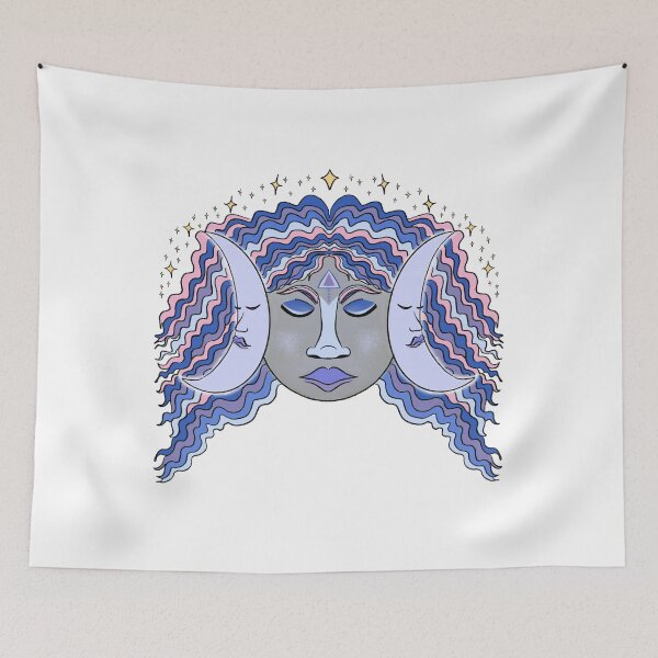 Item preview, moon goddess designed and sold by Giulia Pink.