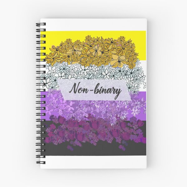 Item preview, Non-binary Flower Flag designed and sold by Laelia Arts.