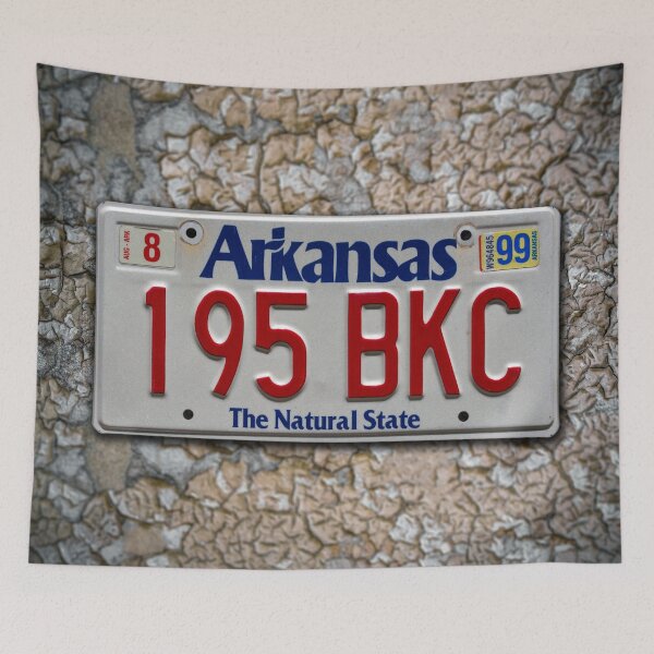 Artikelvorschau, Arkansas-Nummernschild The Natural State entworfen und verkauft von Enzwell.
