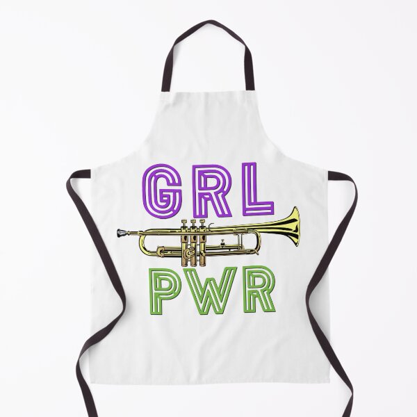 Item preview, (Girl Power) GRL PWR - Trumpet designed and sold by BandMomDesigns.
