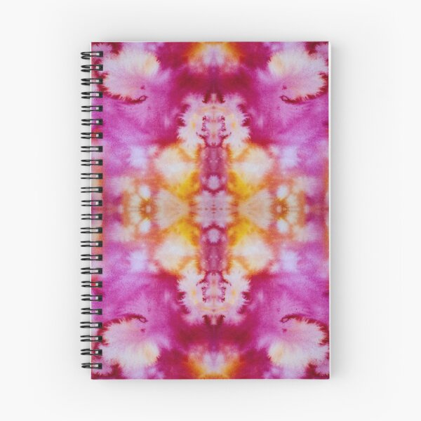 Item preview, Pink Orange Red Batik Fractal Mandala Tie dye pattern V3 designed and sold by blastshmucks.