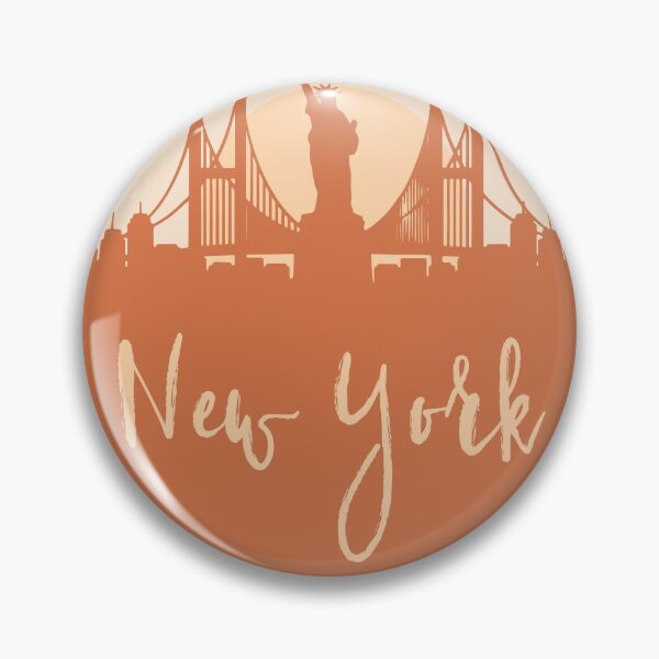 Artikelvorschau, NEW YORK CITY SKYLINE DESIGNER EARTH TONES entworfen und verkauft von deificusArt.