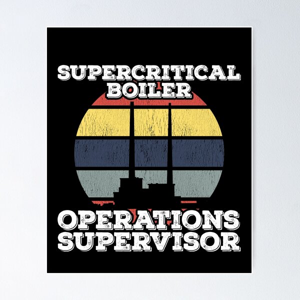 Item preview, Retro Supercritical Boiler Operations Supervisor designed and sold by Dan66.