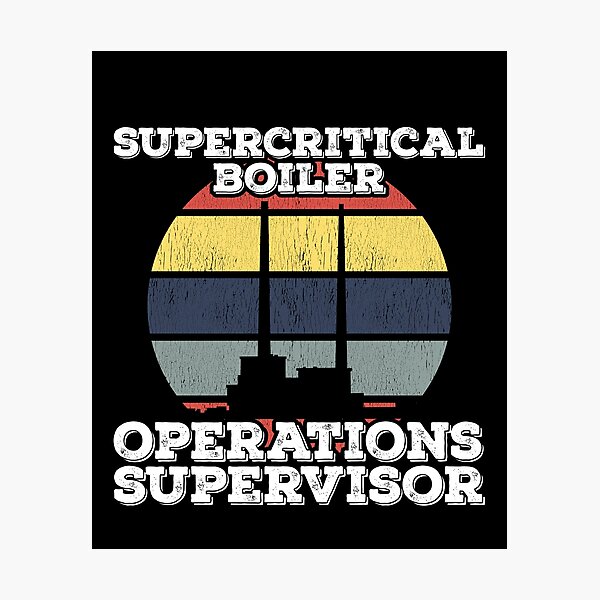 Item preview, Retro Supercritical Boiler Operations Supervisor designed and sold by Dan66.