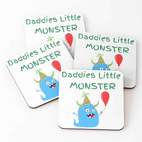 Item preview, Daddies Little monster Graphic designed and sold by MERCH HQ.