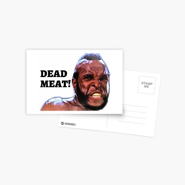 Clubber Lang Postcard