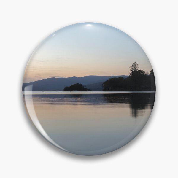 Item preview, Reflection of lake, the sun sets over Lake Windermere, Lake District, Cumbria, England  designed and sold by HTPOP.