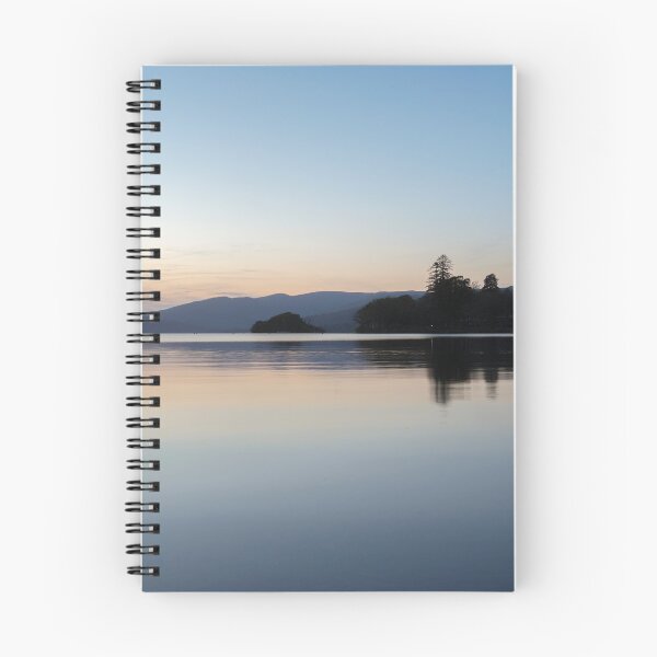 Item preview, Reflection of lake, the sun sets over Lake Windermere, Lake District, Cumbria, England  designed and sold by HTPOP.