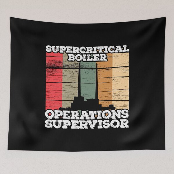 Item preview, Vintage Supercritical Boiler Operations Supervisor designed and sold by Dan66.