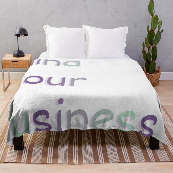 Item preview, mind your business designed and sold by Ariana1414.