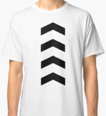 These Chevrons Point in One Direction Classic T-Shirt