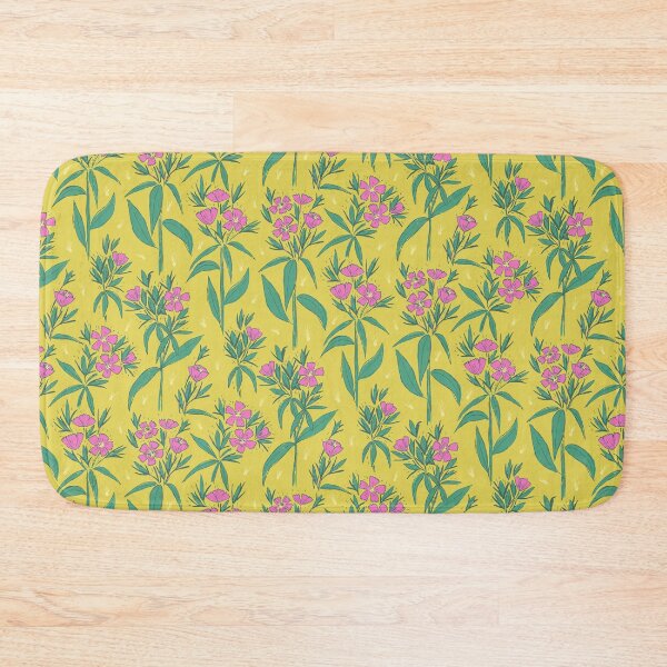 Item preview, Dianthus on Yellow designed and sold by Jacqueline Hurd.