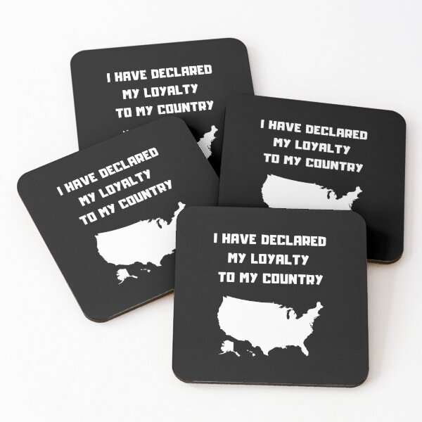 Item preview, I Have Declared My Loyalty To My Country. designed and sold by Aminovak.