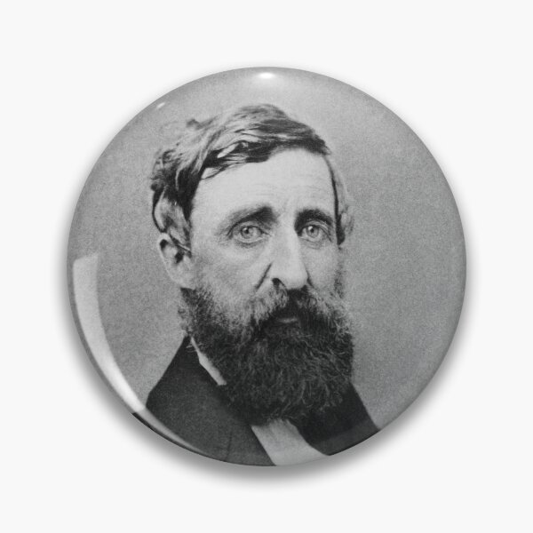 Item preview, Henry David Thoreau Portrait - 1861 designed and sold by warishellstore.