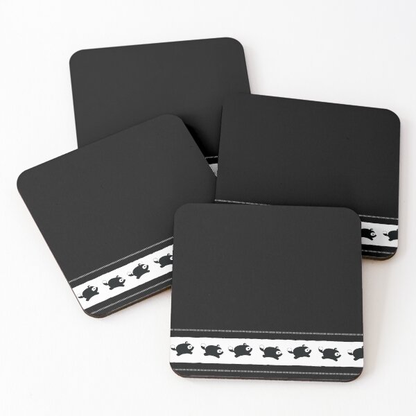 Item preview, Nook Miles Logo Black and White  designed and sold by TheMajesticGoat.