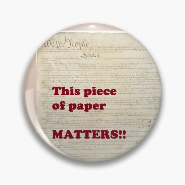 Item preview, The Constitution Matters! designed and sold by lotero.