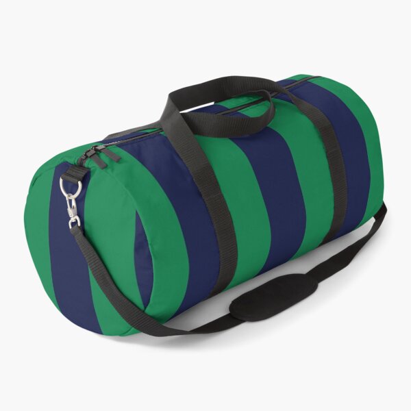 Item preview, Leeds Retro 1994 - 96 Green and Navy Striped Away designed and sold by Sporting Colour.