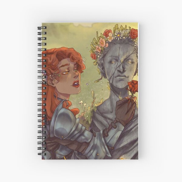 My Pygmalion, Knight falls in love with a statue Spiral Notebook