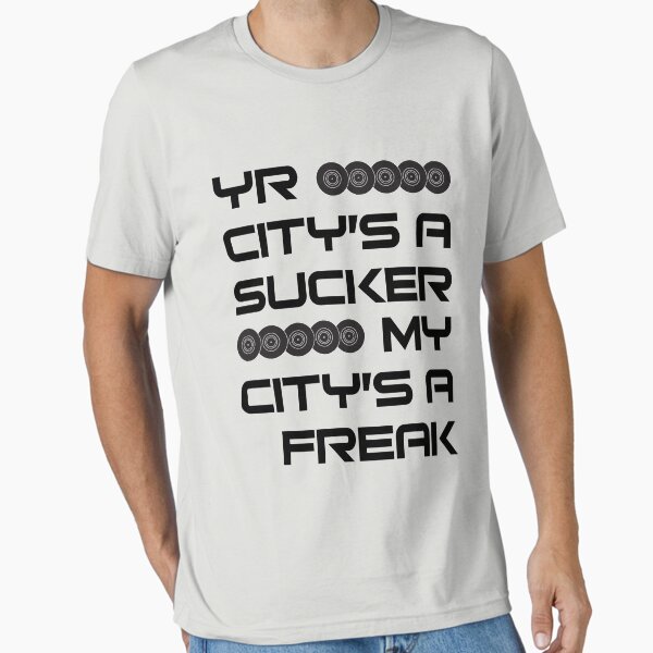 Aperçu de l'œuvre A Sucker de Yr City - LCD Soundsystem Black créée et vendue par Littledeviltees.