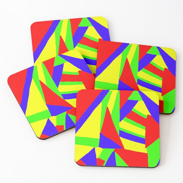 Item preview, Primary Colors - Abstract designed and sold by Dodie the Llama Designs.