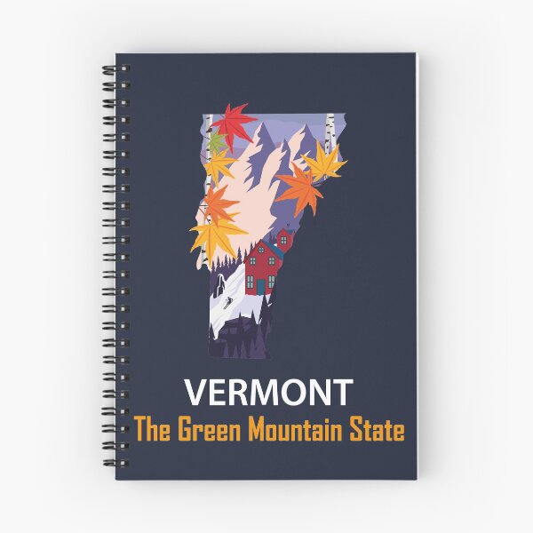 Item preview, Vermont - The Green Mountain State - Bumper Sticker designed and sold by d1mology.