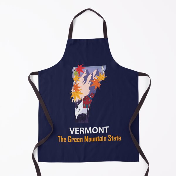 Item preview, Vermont - The Green Mountain State - Bumper Sticker designed and sold by d1mology.