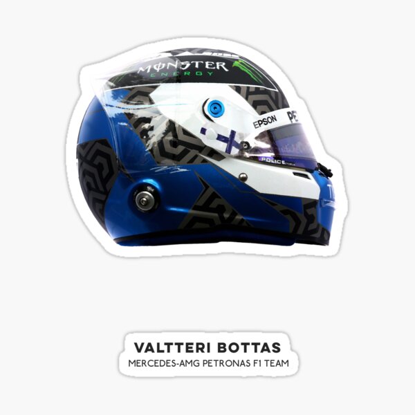 Bottas Helmet - F1 2020 Sticker