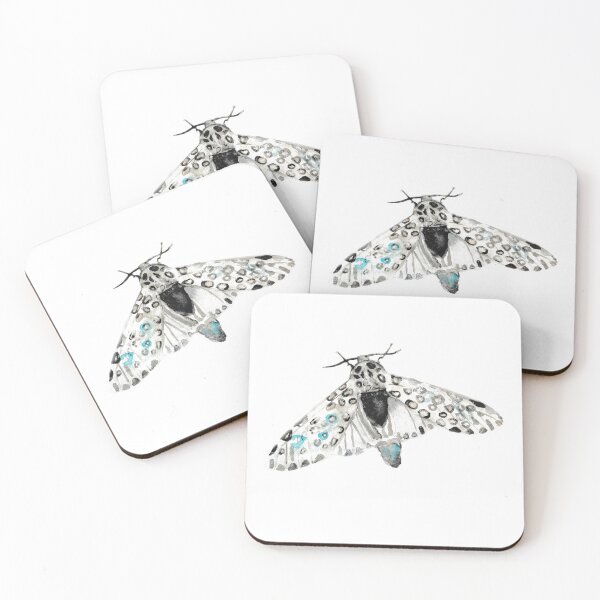 Item preview, Giant Leopard Moth  designed and sold by laurengeorgiart.