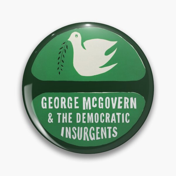 Item preview, McGovern Campaign Logo designed and sold by MettaWorldPete.