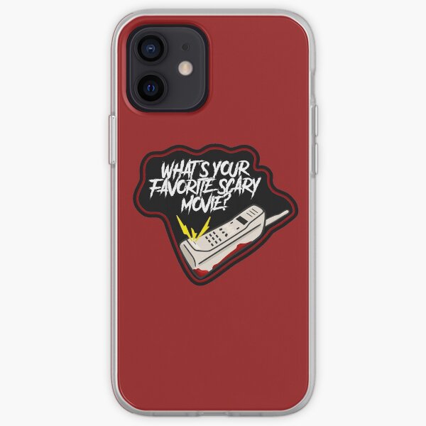 Scream Quote "What's Your Favorite Scary Movie?" iPhone Soft Case