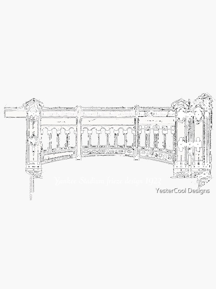 This is why Yankee Stadium has that iconic white frieze lining the top, old  yankee stadium