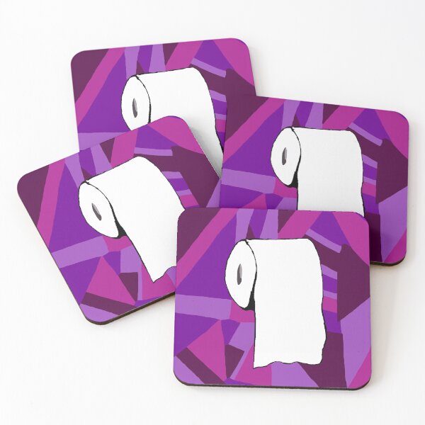 Artikelvorschau, Toilettenpapier - Lila entworfen und verkauft von Dodie the Llama Designs.
