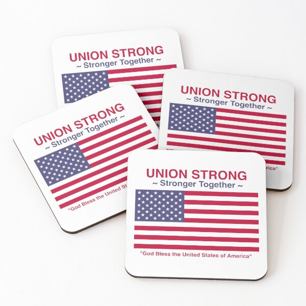 Item preview, Union strong stronger together god bless america designed and sold by RossDillon.
