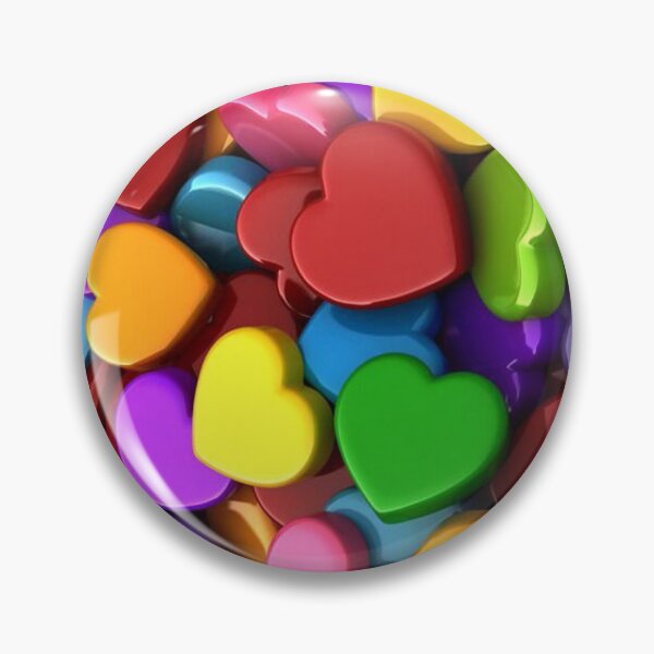Item preview, Coloured Hearts - PATT0019 designed and sold by 3-Starfish.