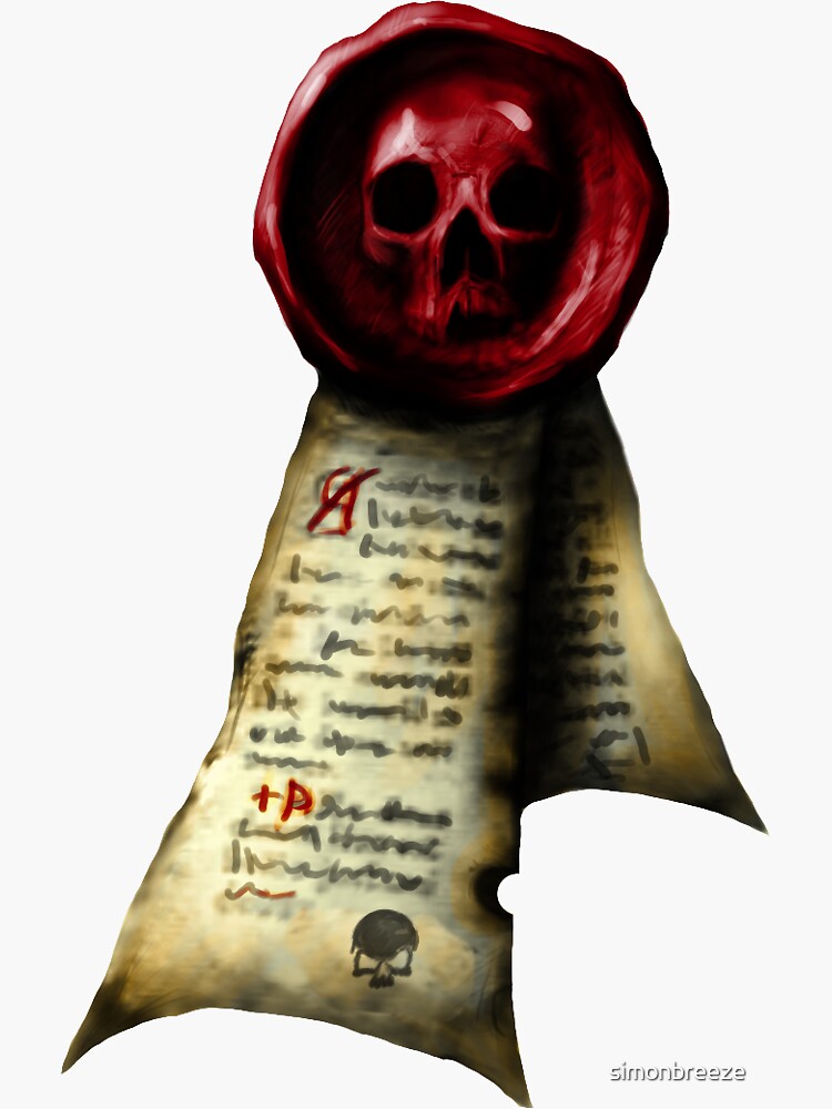 Thumbnail 3 of 3, Sticker, Seal of Purity designed and sold by simonbreeze.