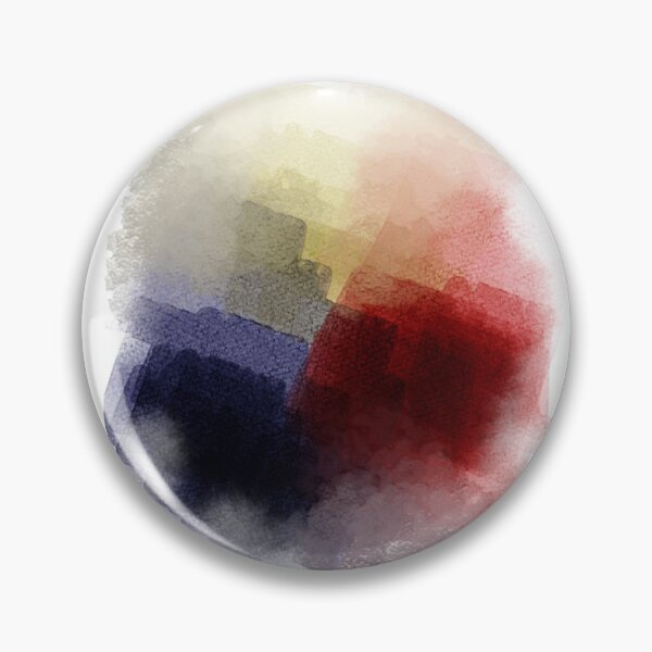 Item preview, watercolor cloud pin designed and sold by airoairo.