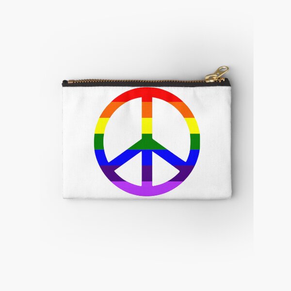Item preview, Rainbow Peace Sign designed and sold by NerdKeepers.